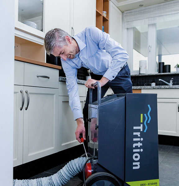 Moderne technieken en apparatuur voor droogtechniek.